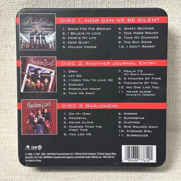 Barlow Girl 3 CD Collector's Edition Tin - Picture 5 of 5